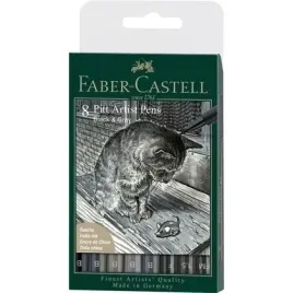 pisaki-pitt-artist-pen-b-greyandblack-8szt-faber-castell