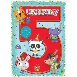 karnet-b6-urodziny-5-zwierzaki-henry
