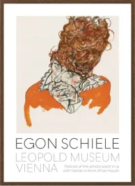 plakat-egon-schiele-portrait-of-the-artist-120x80-cm-obraz-sztuka-art