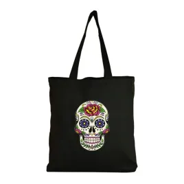 eko-torba-na-ramie-na-zakupy-shopper-torebka-czaszka-kwiaty-boho-akwarela
