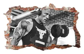 naklejki-na-sciane-dwayne-johnson-the-rock-115x75