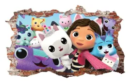 naklejki-na-sciane-koci-domek-gabi-115x75-cm