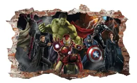 naklejki-na-sciane-avengers-hulk-iron-man-120x80