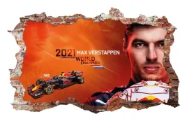 naklejki-na-sciane-max-verstappen-bolid-115x75-cm