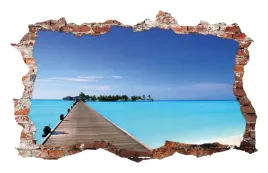 naklejki-na-sciane-widok-plaza-ocean-seszele-naklejka-xxl-115x75-cm-1