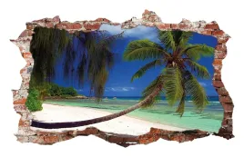 naklejki-na-sciane-widok-plaza-ocean-seszele-naklejka-xxl-115x75-cm-2