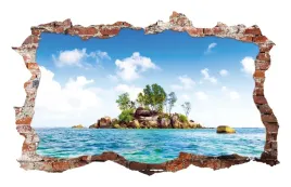 naklejki-na-sciane-widok-plaza-ocean-seszele-naklejka-xxl-115x75-cm-5