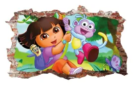 naklejki-na-sciane-dora-poznaje-swiat-115x75-cm
