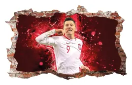 naklejki-na-sciane-robert-lewandowski-polska-gol-fototapeta-3d-115x75-cm