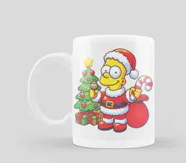 foto-kubek-z-nadrukiem-ze-zdjeciem-swiateczny-pomocnik-simpsonowie-imie