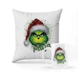 zestaw-poduszka-kubek-grinch-swieta-imie