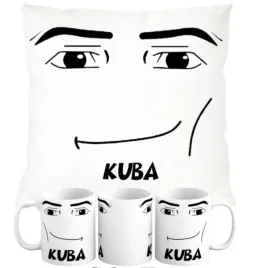 zestaw-poduszka-kubek-prezent-roblox-man-face-mina-zart-mem-imie