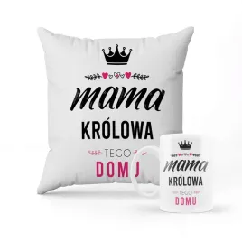 zestaw-poduszka-kubek-mama-krolowa-domu-imie