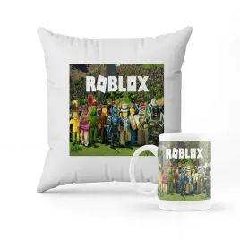 zestaw-poduszka-kubek-prezent-roblox-imie