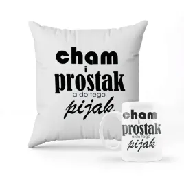 zestaw-poduszka-kubek-prezent-cham-prostak-pijak-dla-faceta-imie