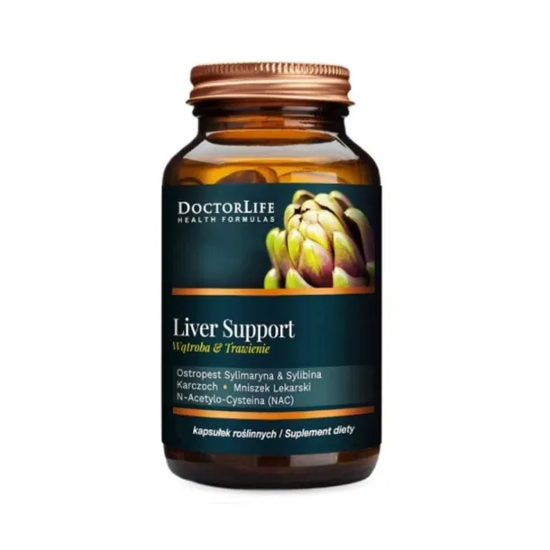 DOCTOR LIFE Liver Support 120 kapsułek