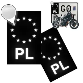 naklejka-odblaskowa-czarny-euroband-na-tablice-rejestracyjna-motor