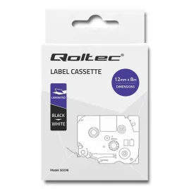 tasma-qoltec-do-brother-tze-231-or-12mm-x-4m-or-biala-czarny-nadruk