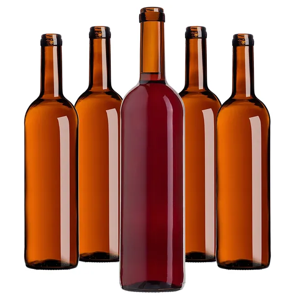 30 szt SZKLANE BUTELKI NA WINO 750 ML 0,75 L BORDEAUX WINA NALEWKI ALKOHOL
