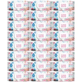 baby-wet-wipes-super-sensitive-with-rice-milk-flip-top-gowipes-set-2460pcs