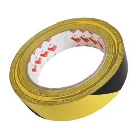 tasma-2724-25mm-33m-zolto-czarna-pvc-do-wyklejania-linii-znakowania