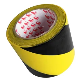 tasma-2724-100mm-33m-zolto-czarna-do-wyklejania-linii-znakowania-bhp