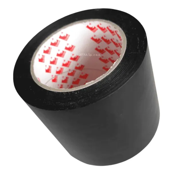 TAŚMA 2721 100mm/33m CZARNA, SCAPA PVC DO WYKLEJANIA LINII, ZNAKOWANIA