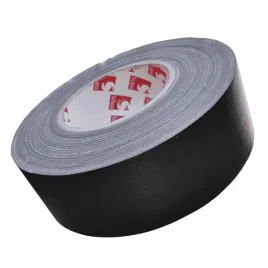 tasma-3130-50mm-50m-czarna-matowa-tkaninowa-gafer-z-klejem-bezsladowym
