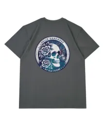 luzna-koszulka-meska-czaszka-srebro-kwiaty-mrok-goth-grafitowy-xl