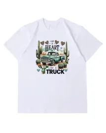 koszulka-meska-luzna-pick-up-truck-dziki-zachod-bialy-xxl