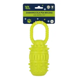 zabawka-dla-psa-beczka-20-cm-z-uchwytem-zielona-trikandroll-560863