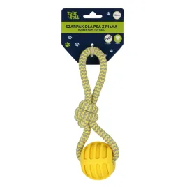 zabawka-dla-psa-szarpak-20-cm-z-pilka-zolty-trikandroll-560701