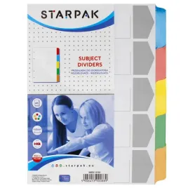 przekladki-a5-kartonowe-5-kolorow-starpak-131561