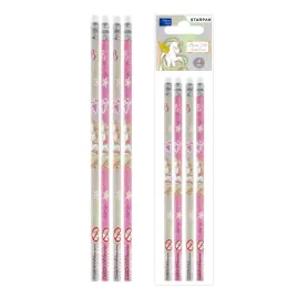 olowek-z-gumka-hb-unicorn-4-szt-starpak-490989