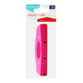 linijka-plastikowa-15cm-czerwona-rozowa-starpak-470969