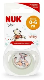 nuk-smoczek-uspokajajacy-silikonowy-0-6m-star-tygrysek-10730905