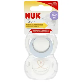 nuk-smoczek-uspokajajacy-silikonowy-0-2m-star-niebieski-10175283