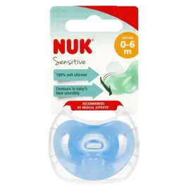 nuk-smoczek-uspokajajacy-silikonowy-0-6m-sensitive-niebieski-10729139