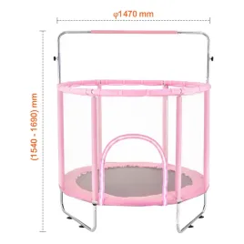 vevor-trampolina-dziecieca-mini-147-cm-z-siatka-i-koszykowka-regulowana
