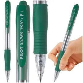 dlugopis-automatyczny-olejowy-wklad-pilot-super-grip-ergonomiczny-zielony