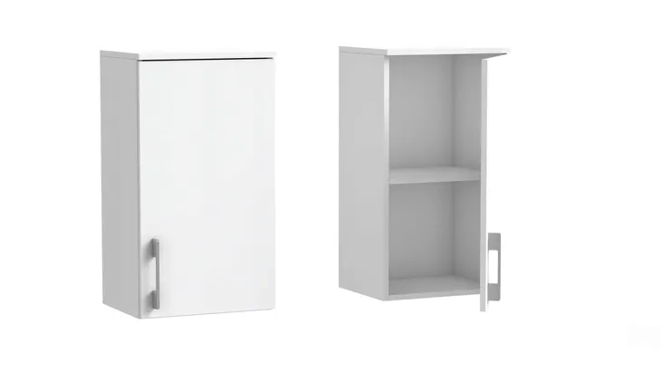 NADSTAWKA DO SZAFY G 30 1D BIAŁA 72cm SŁUPEK ZAMYKANY MODUŁOWY