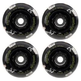 swiecace-kola-do-rolek-led-64mm-coolslide-czarne-82a-4-sztuki-uni