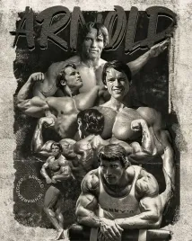 obraz-na-plotnie-canvas-arnold-schwarzenegger-kulturysta-70x50
