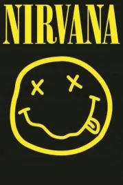obraz-na-plotnie-canvas-nirvana-smiley-kurt-cobain-rock-70x50-cm