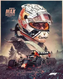 obraz-na-plotnie-canvas-max-verstappen-formula-1-f1-red-bull-70x50