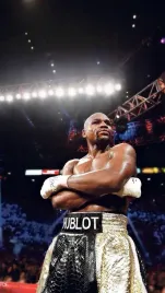 obraz-na-plotnie-canvas-floyd-mayweather-jr-boxer-boks-90x60-cm
