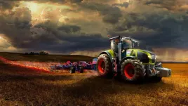 obraz-na-plotnie-canvas-claas-clas-traktor-ciagnik-70x50-cm-2