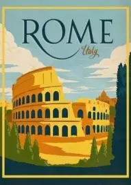 roma-rzym-wlochy-obraz-na-plotnie-canvas-vintage-retro-90x60