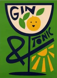 gin-tonic-drink-obraz-na-plotnie-canvas-vintage-retro-90x60-5