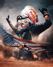 obraz-na-plotnie-canvas-obraz-max-verstappen-formula-1-f1-100x70-cm